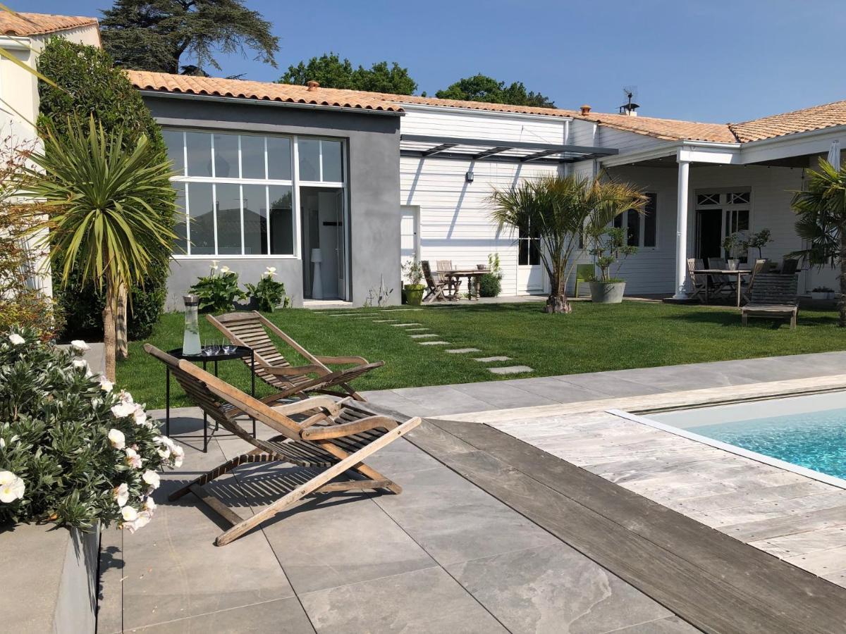 Maison M, Chambre Privee Acces Jardin Piscine Et Jacuzzi Pres De La Rochelle La Rochelle  Exteriör bild
