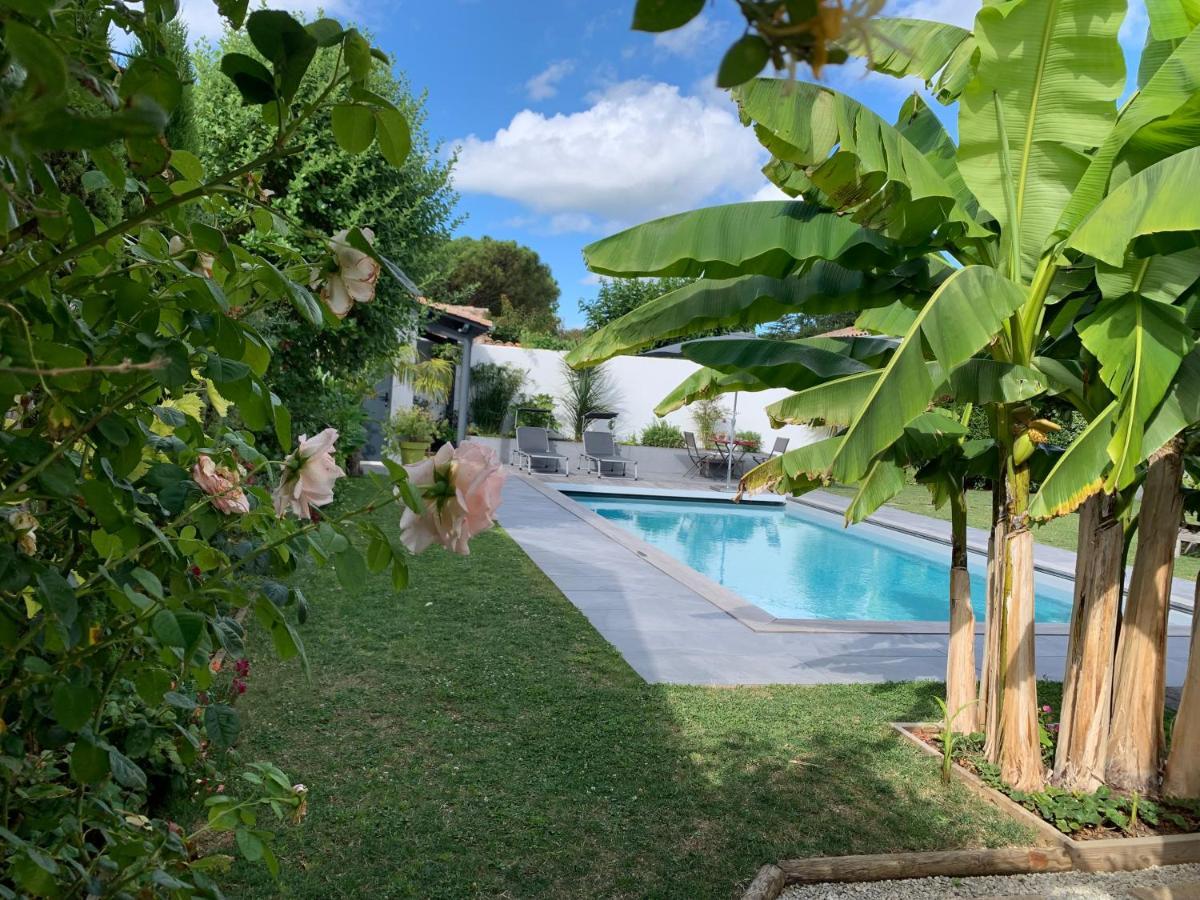 Maison M, Chambre Privee Acces Jardin Piscine Et Jacuzzi Pres De La Rochelle La Rochelle  Exteriör bild