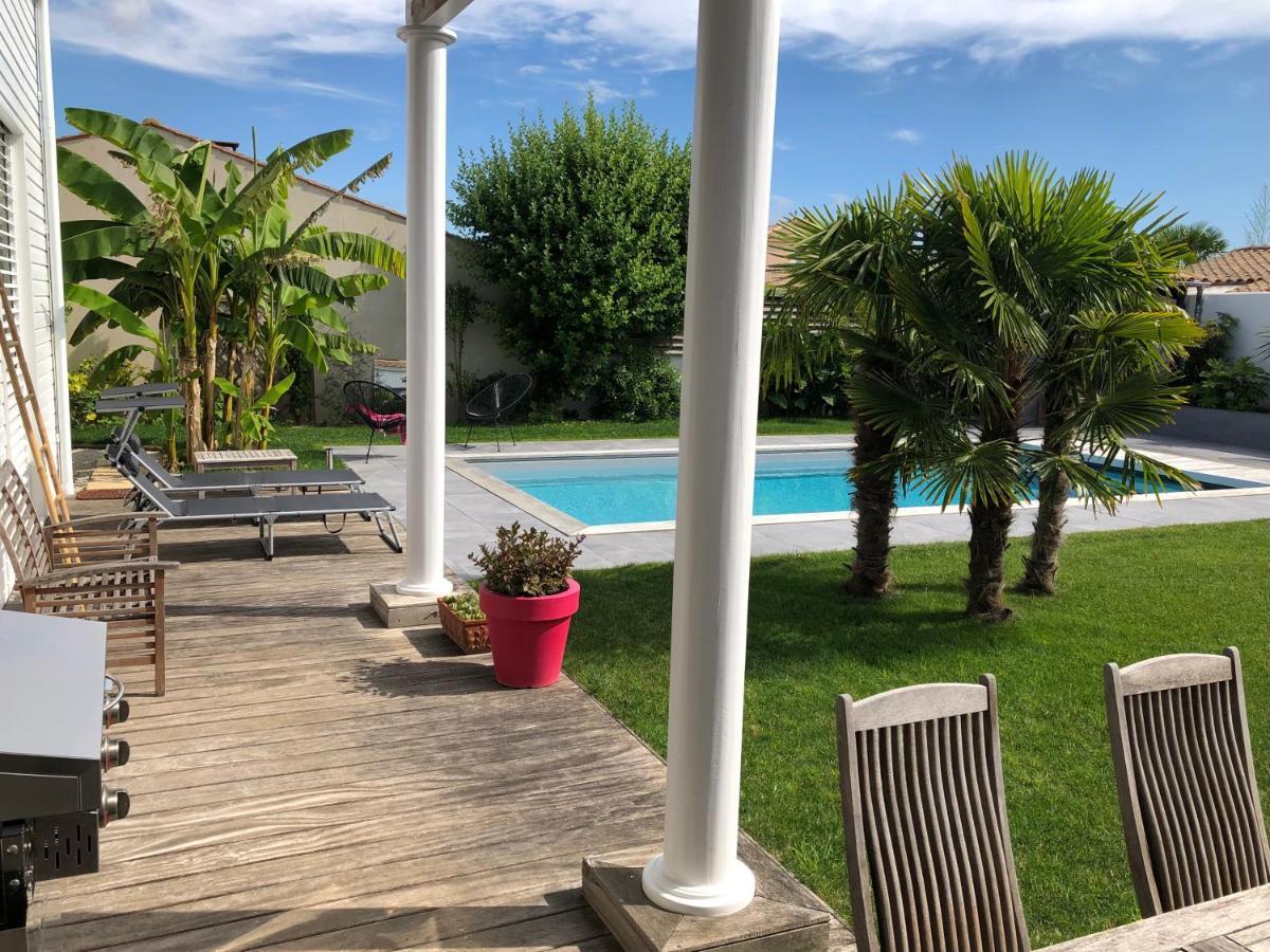 Maison M, Chambre Privee Acces Jardin Piscine Et Jacuzzi Pres De La Rochelle La Rochelle  Exteriör bild