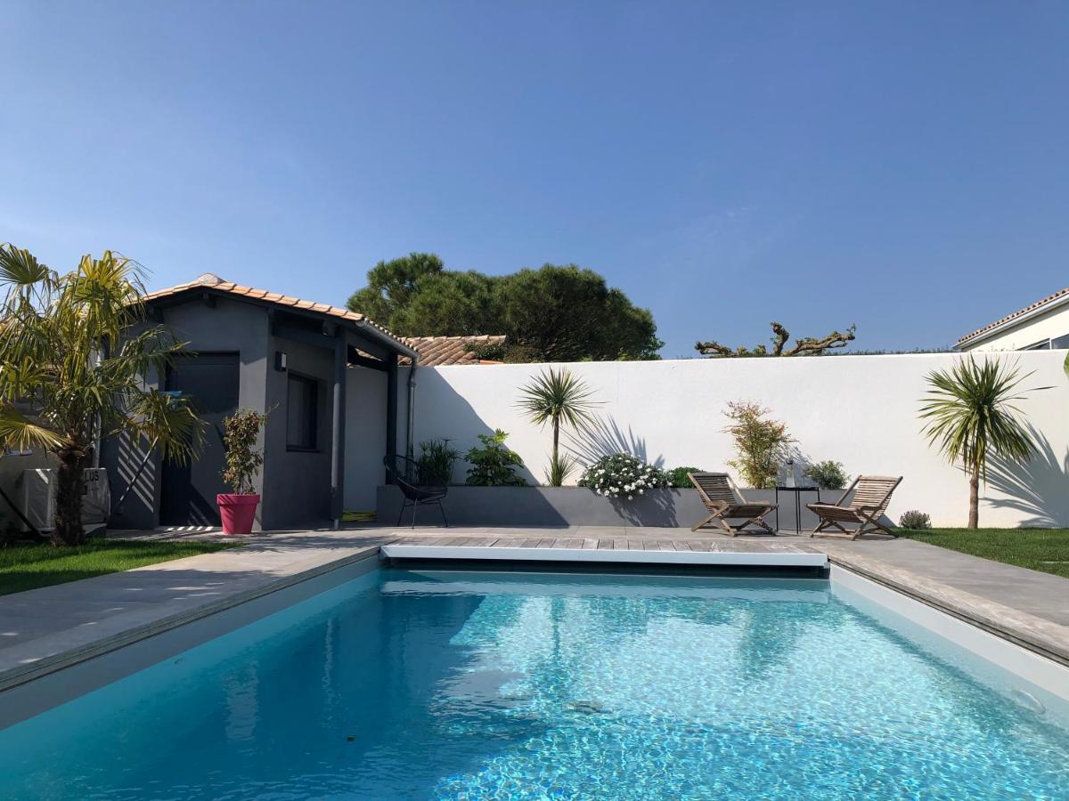 Maison M, Chambre Privee Acces Jardin Piscine Et Jacuzzi Pres De La Rochelle La Rochelle  Exteriör bild